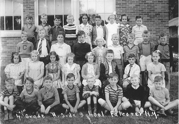 1939-1940 North Side School - 4th grade class photo